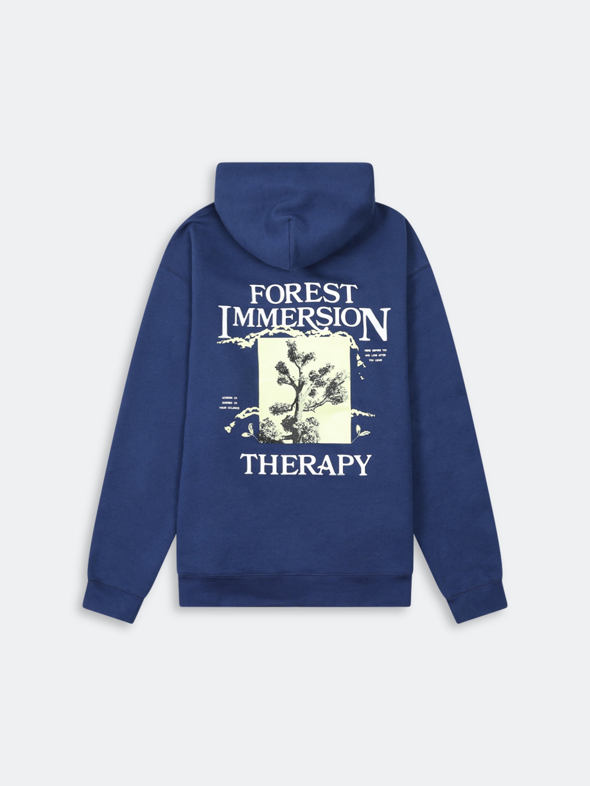 Forest Therapy Hoodie - Cobalt