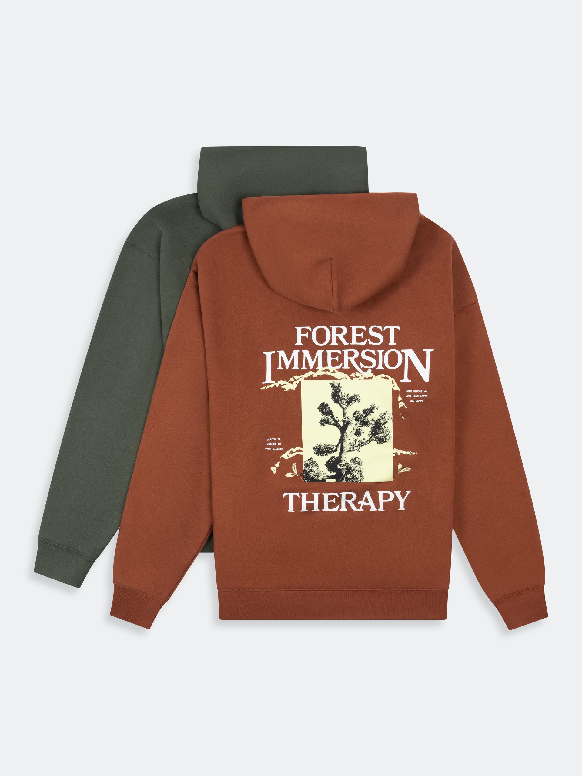 Forest Therapy Hoodie - Clay