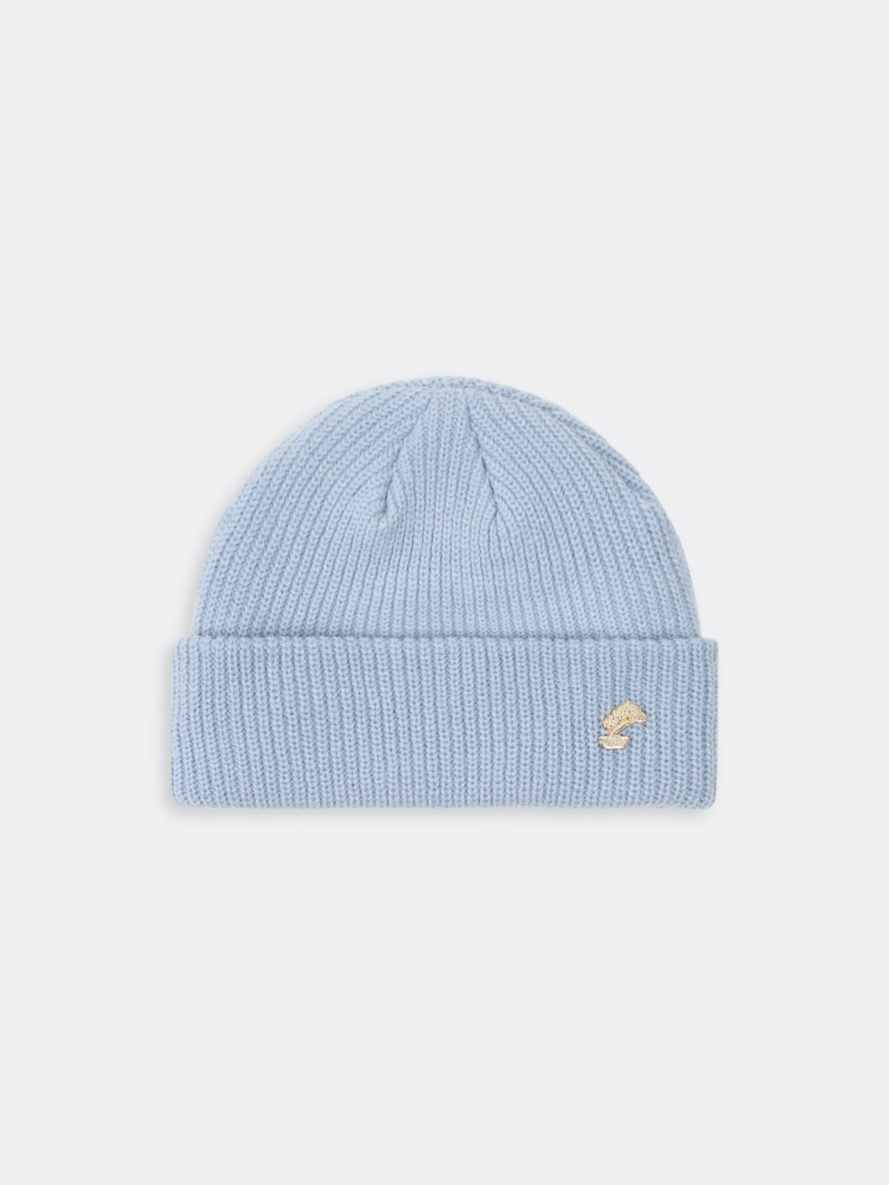 CABLE KNIT BEANIE - POWDER