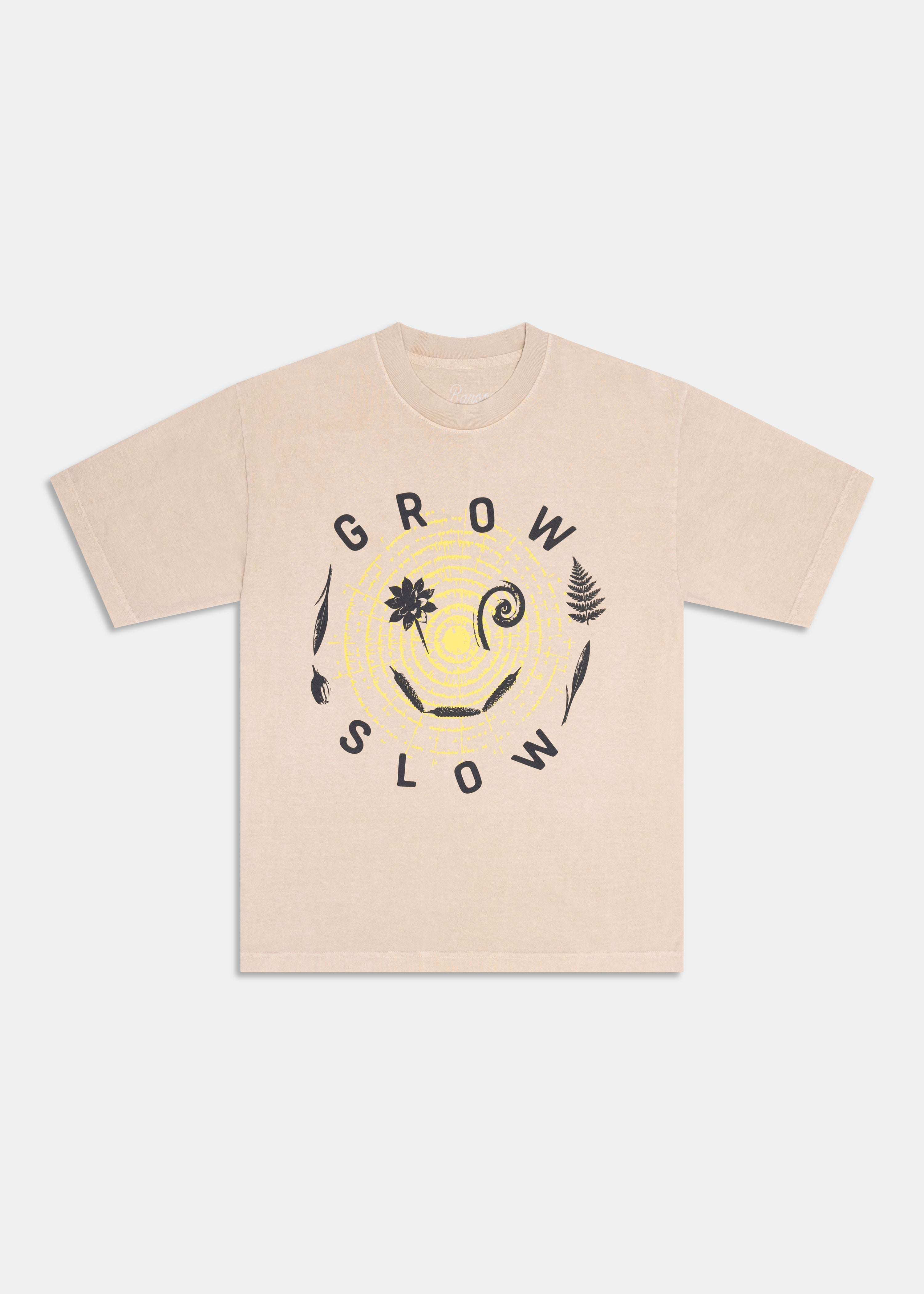 Grow Slow Tee - front view