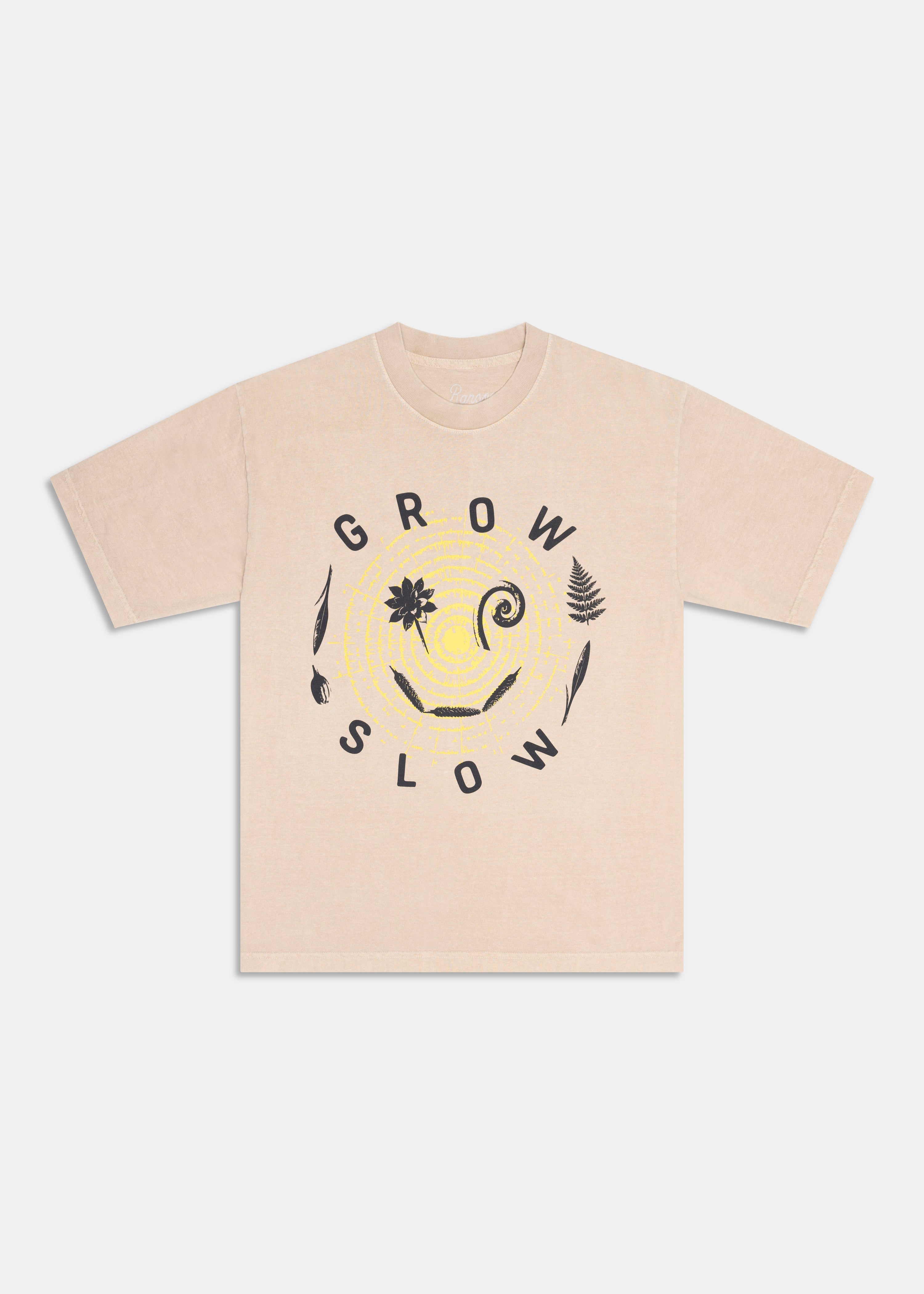 Grow Slow Tee - campaign photo