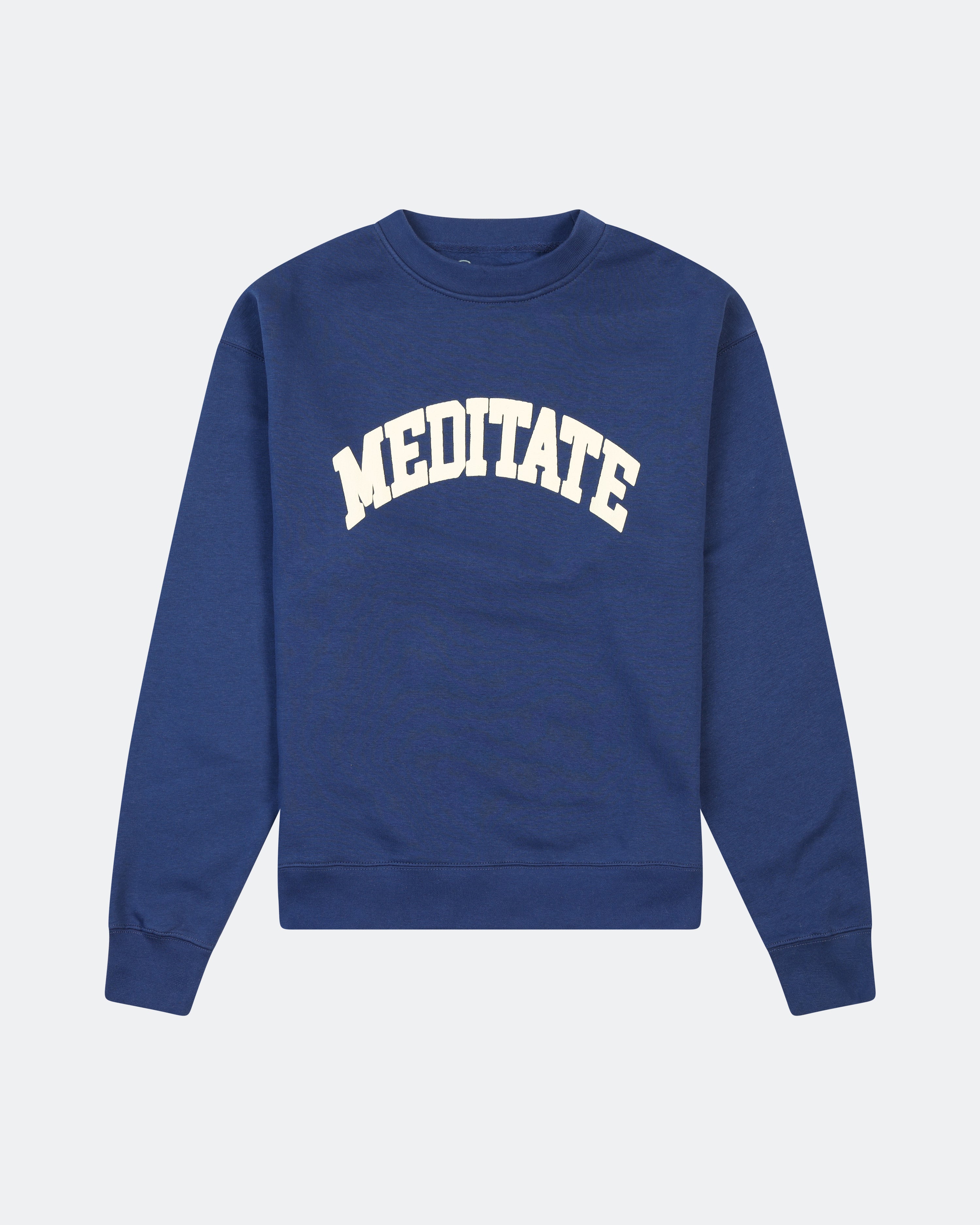 Meditate Crewneck - Cobalt