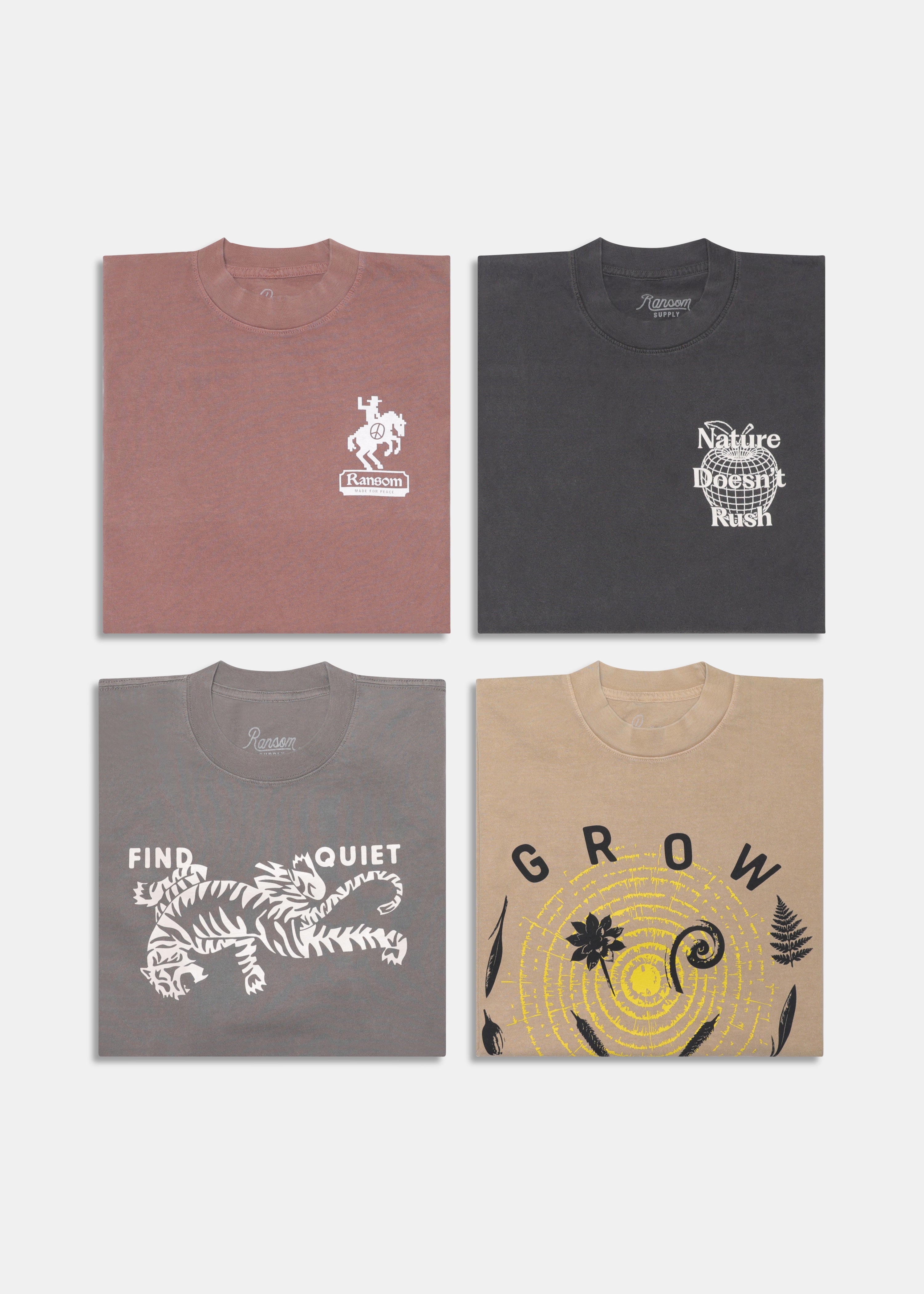 Grow Slow Tee - back view
