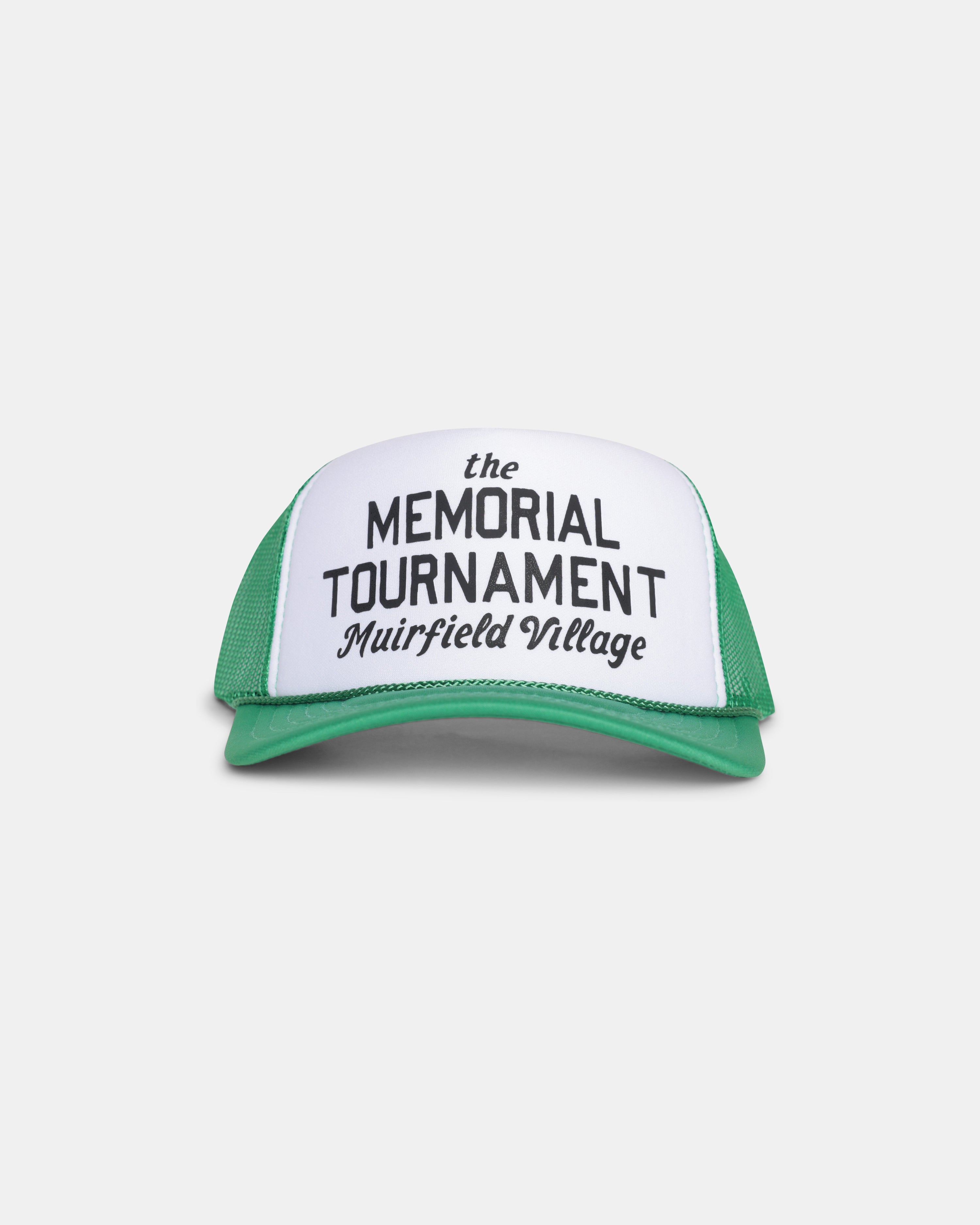 Tournament Trucker — White / Green