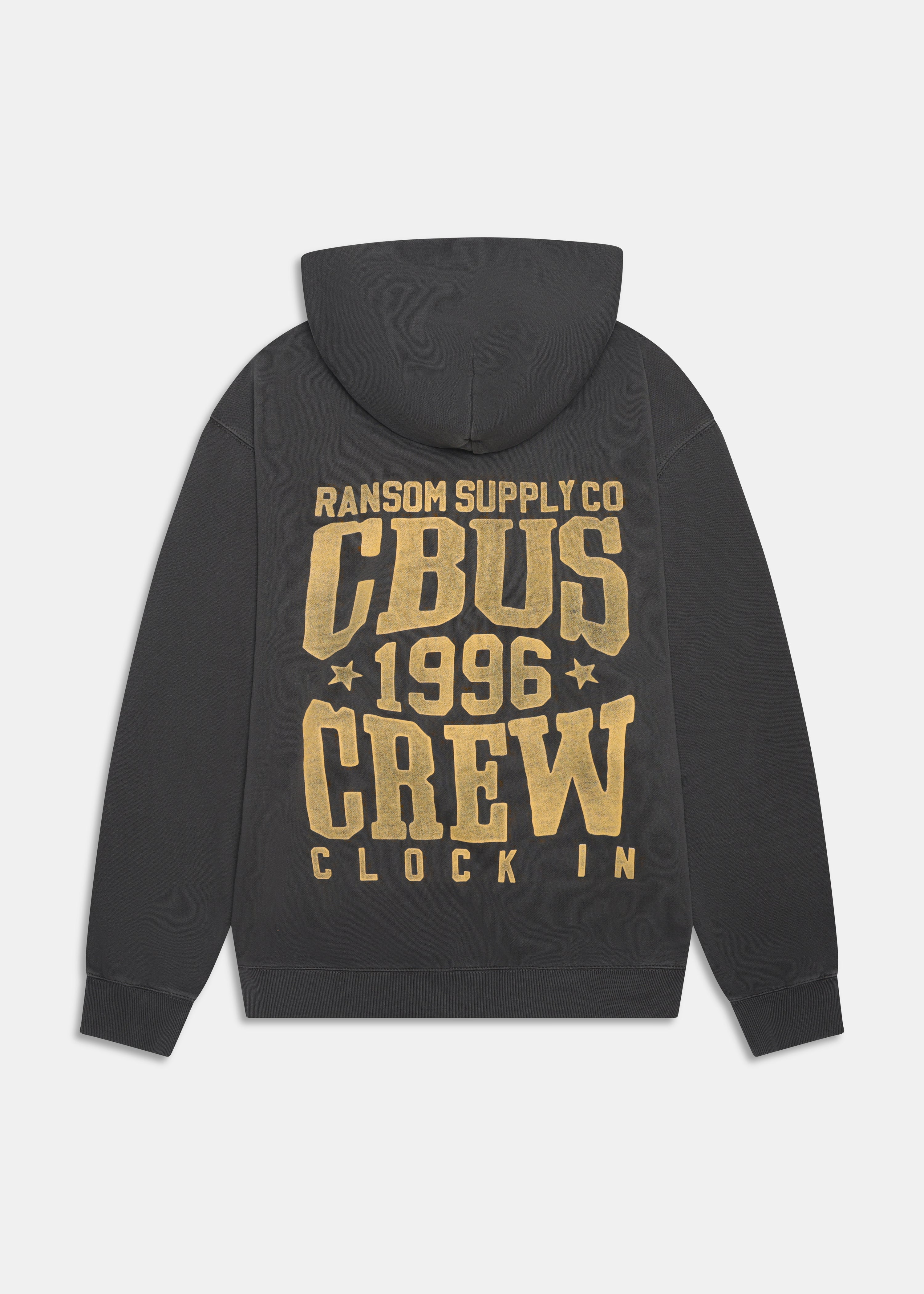 Columbus Crew 1996 Hoodie - Faded Black