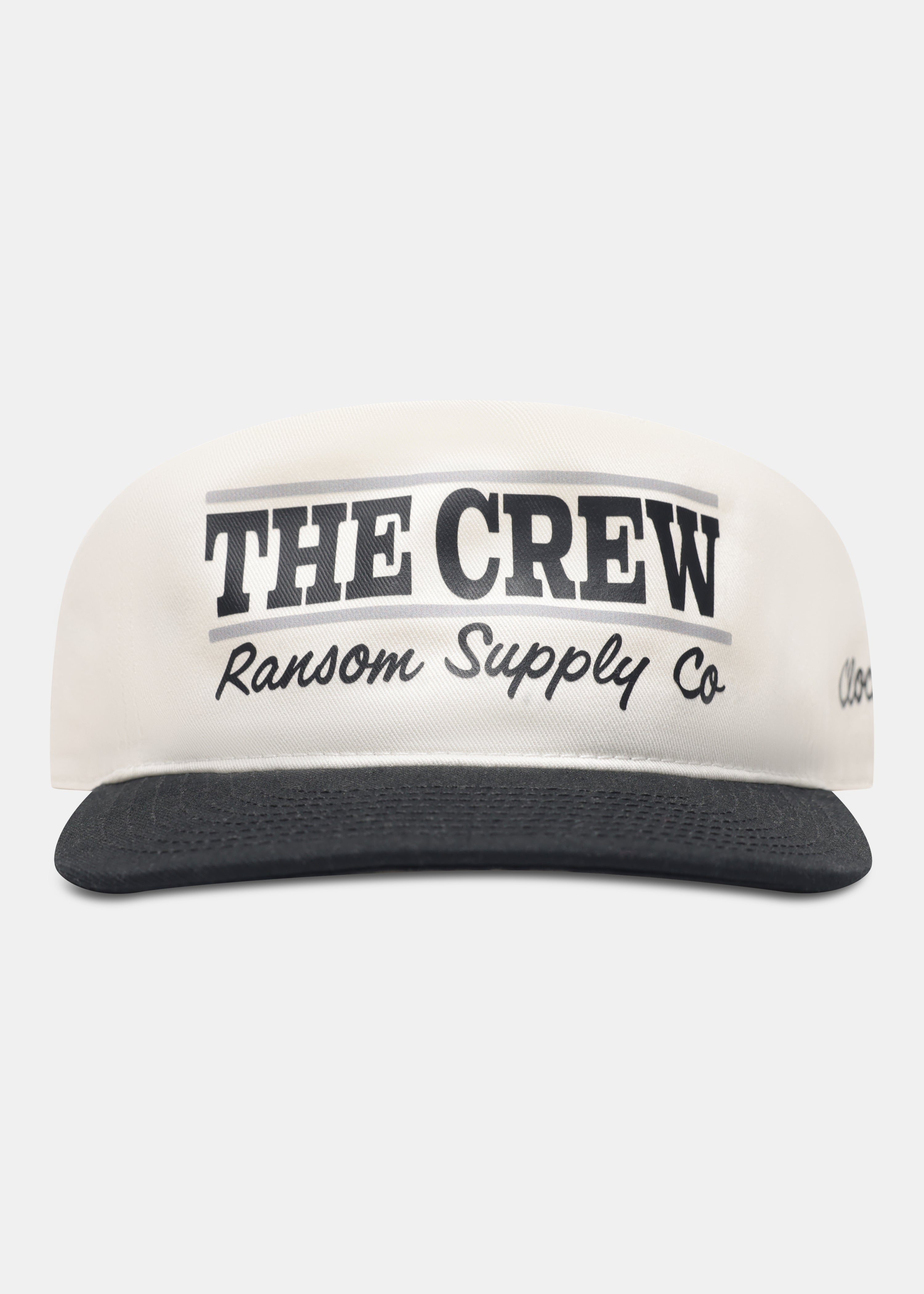 The Crew Cap - Black / Natural