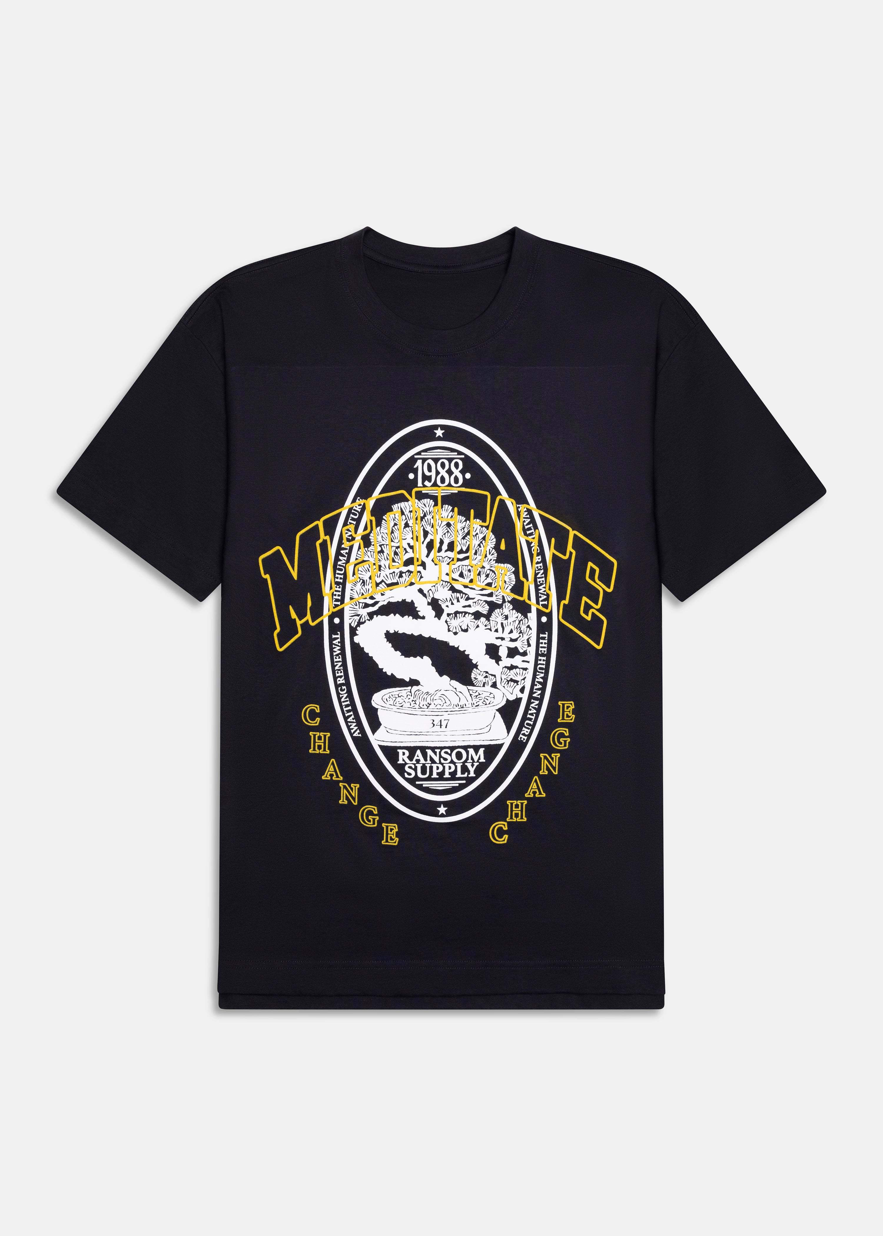 Meditate Tee - Midnight