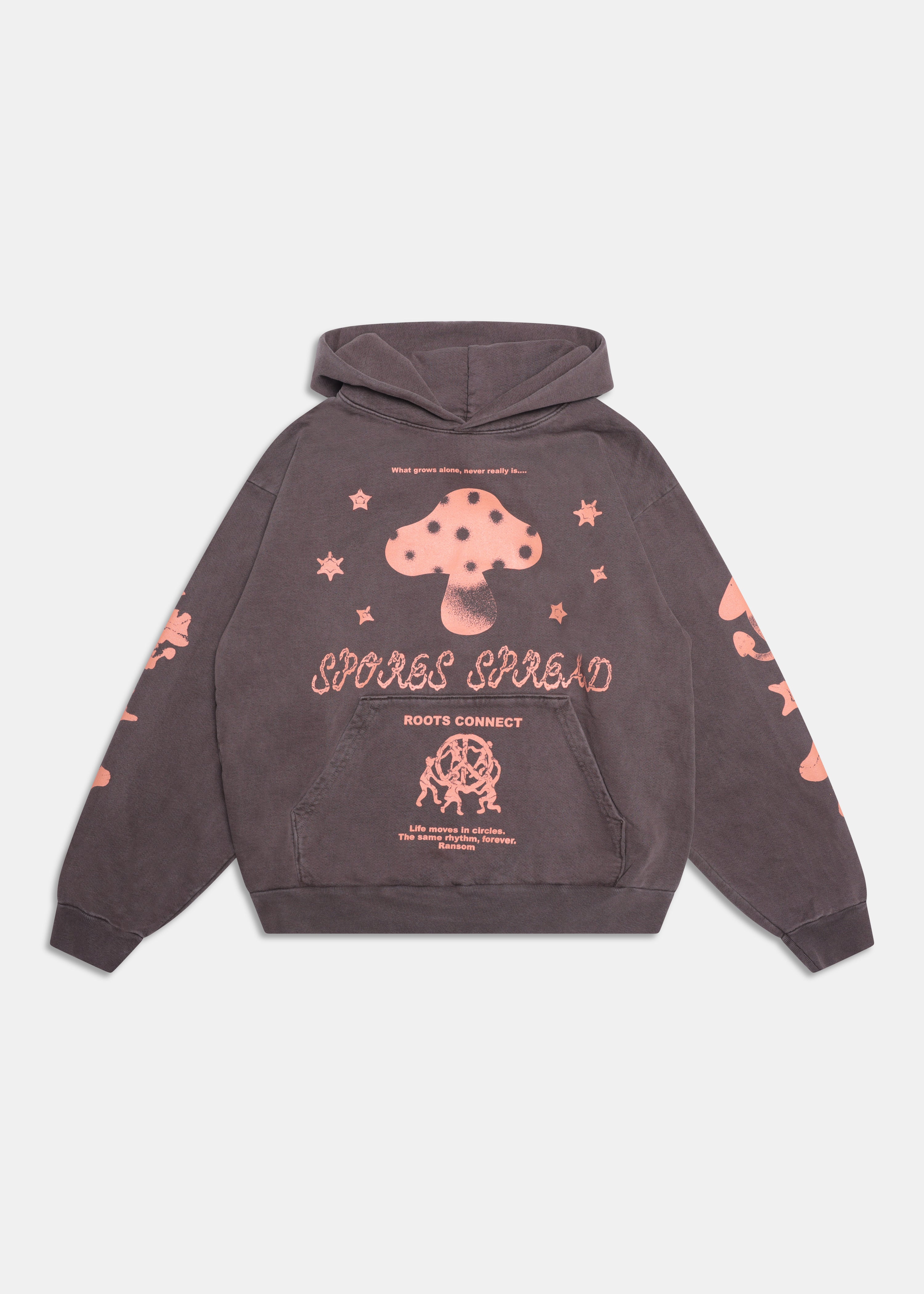 Spores Hoodie - Brown