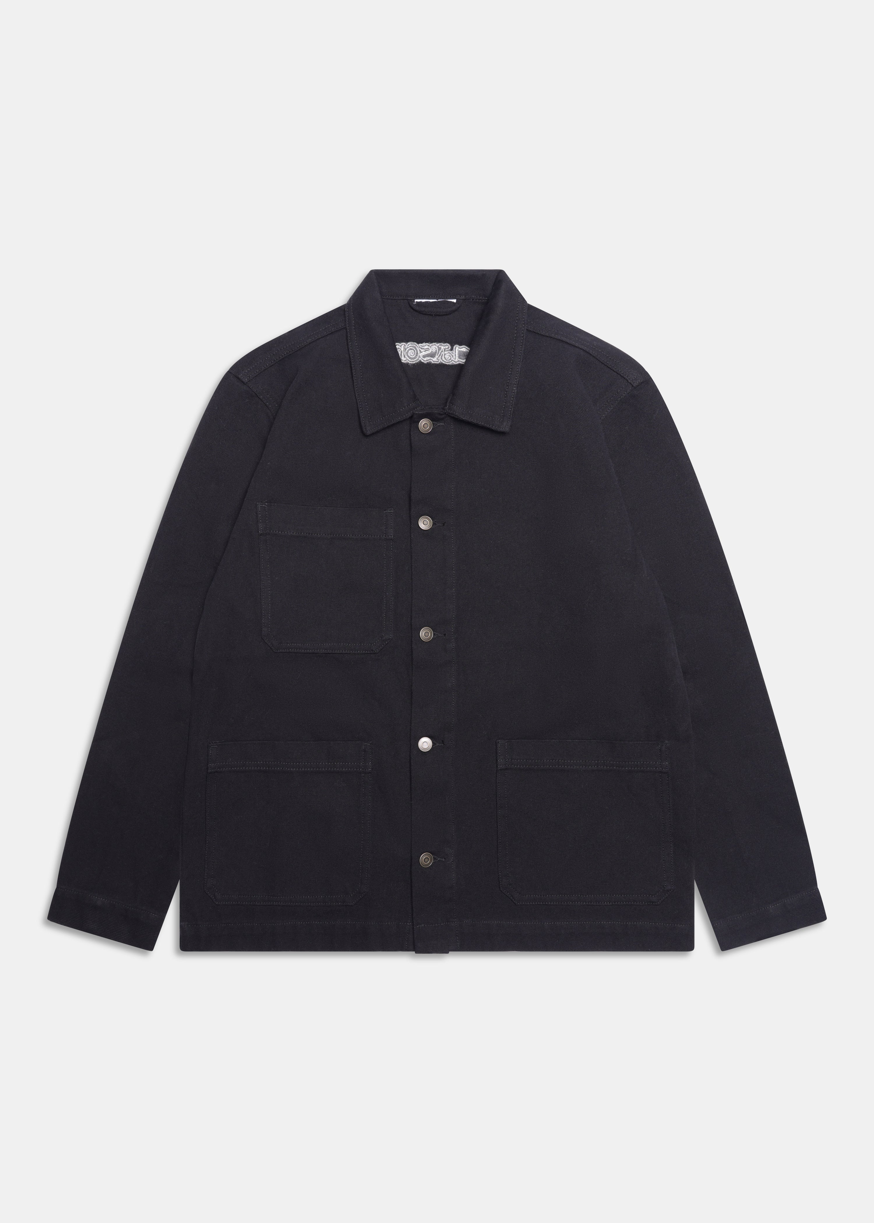 Canvas Chore Coat - Black