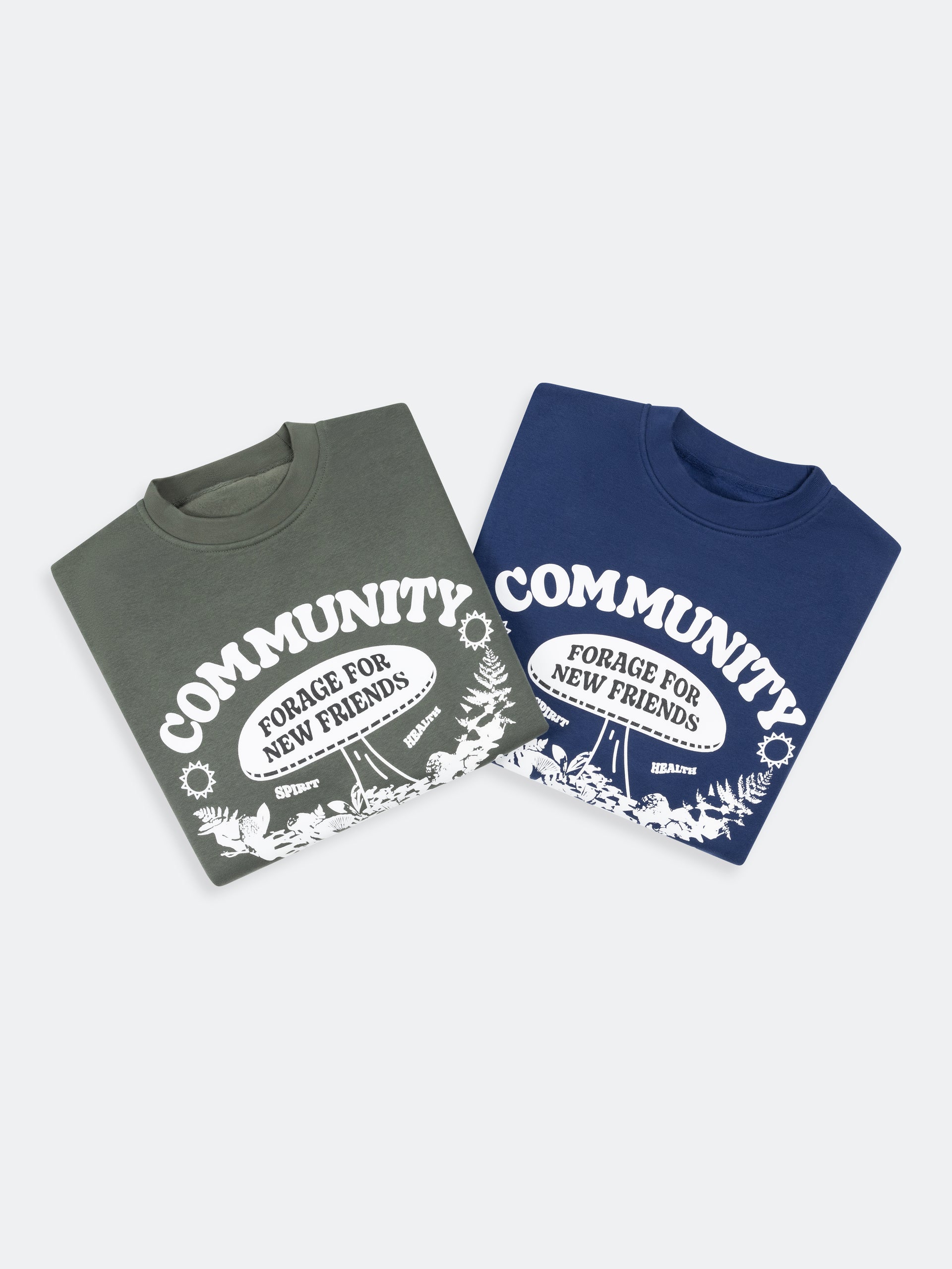 Community Crewneck - Cobalt