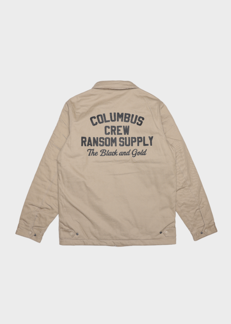 Columbus Crew Work Jacket - Gold