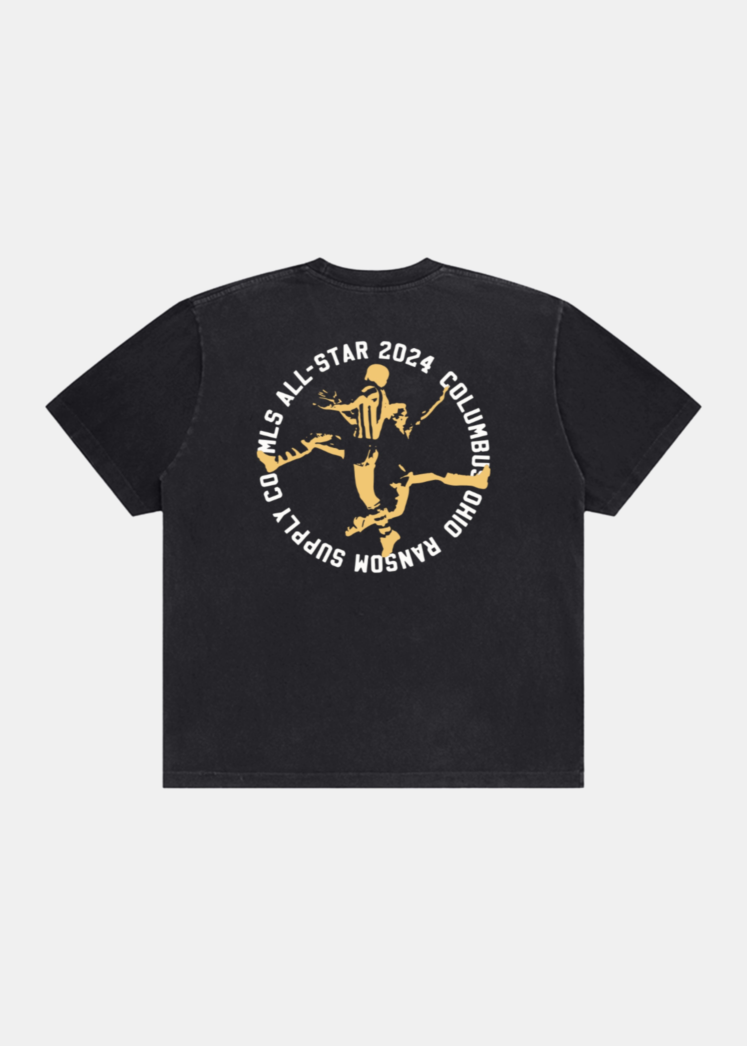 MLS All-Star tee in black by Ransom Supply, back