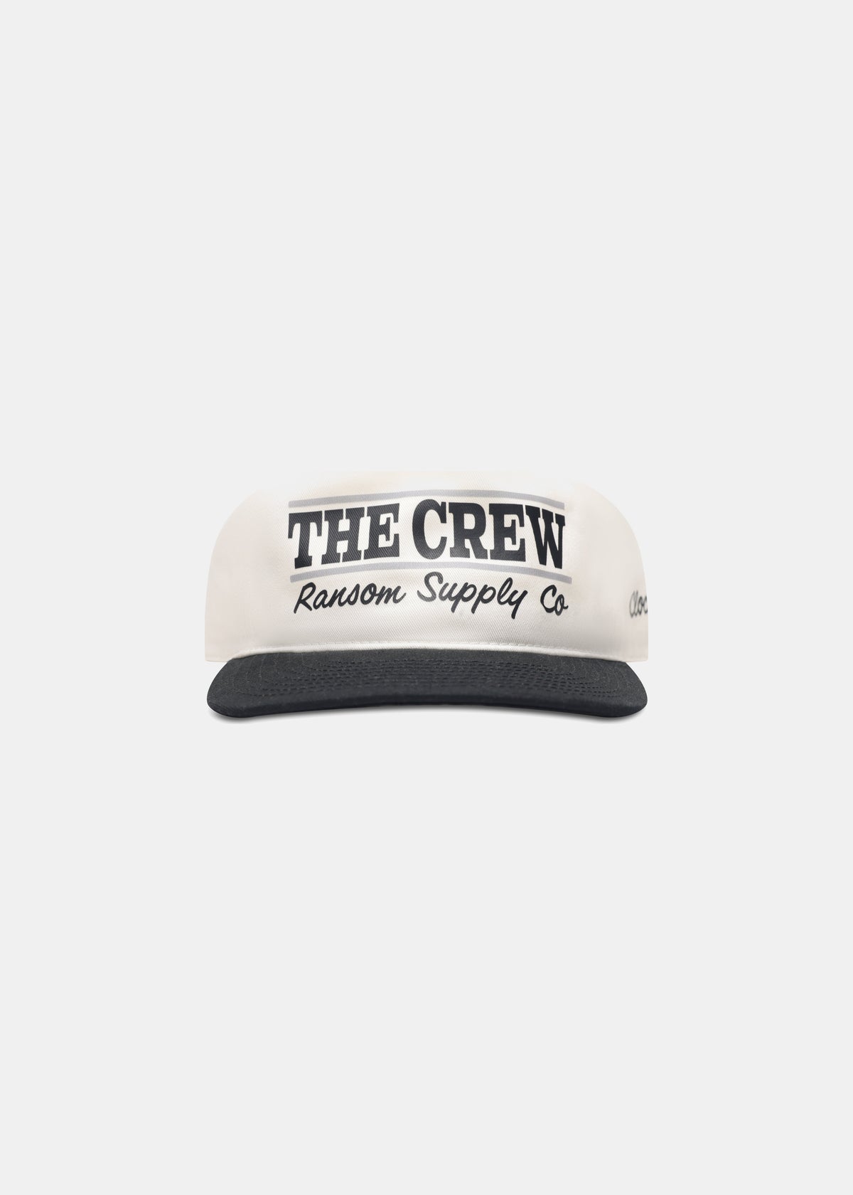 The Crew Cap - Black / Natural