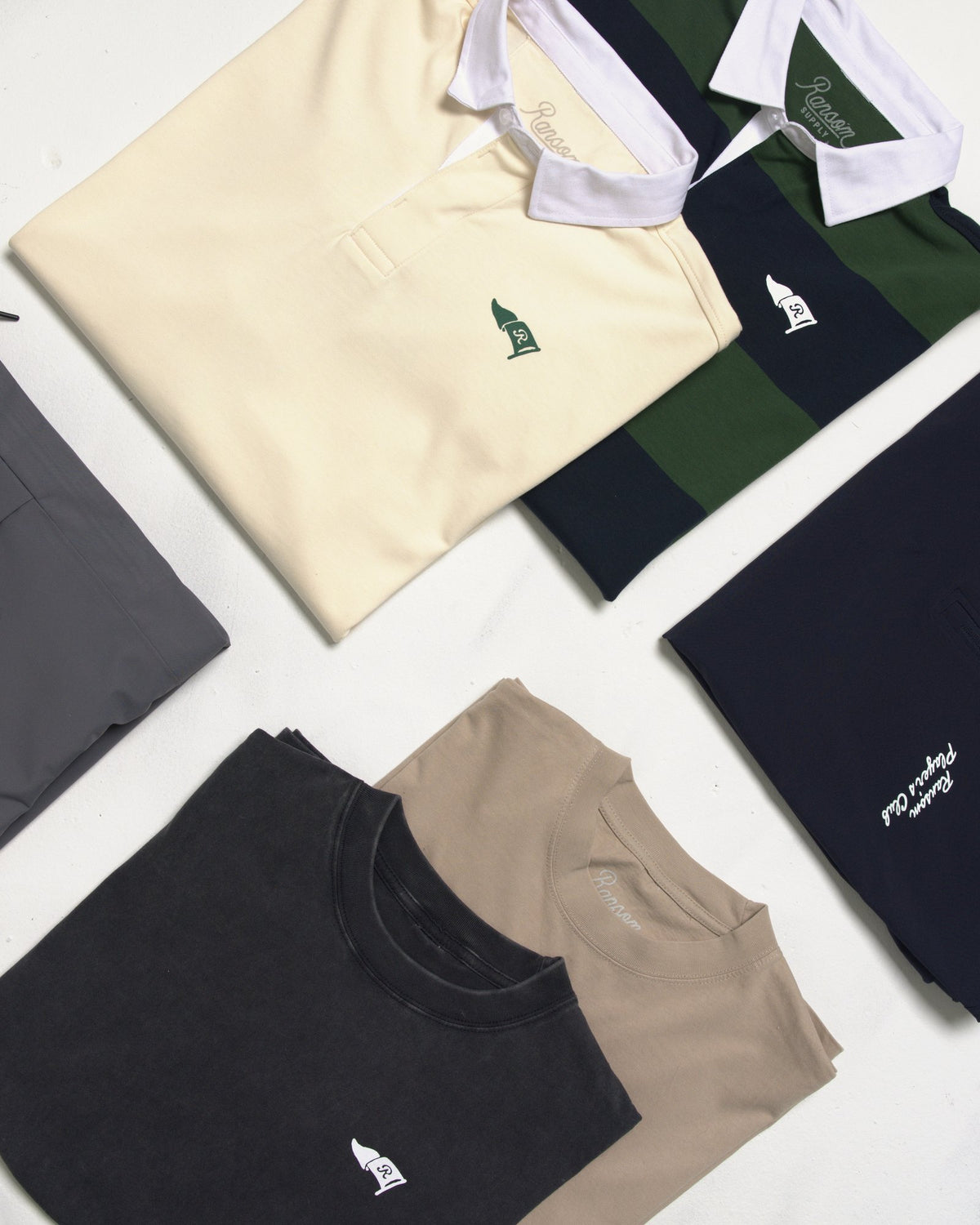 Players Club Fall 2026 collection by Ransom Supply, flat lay
