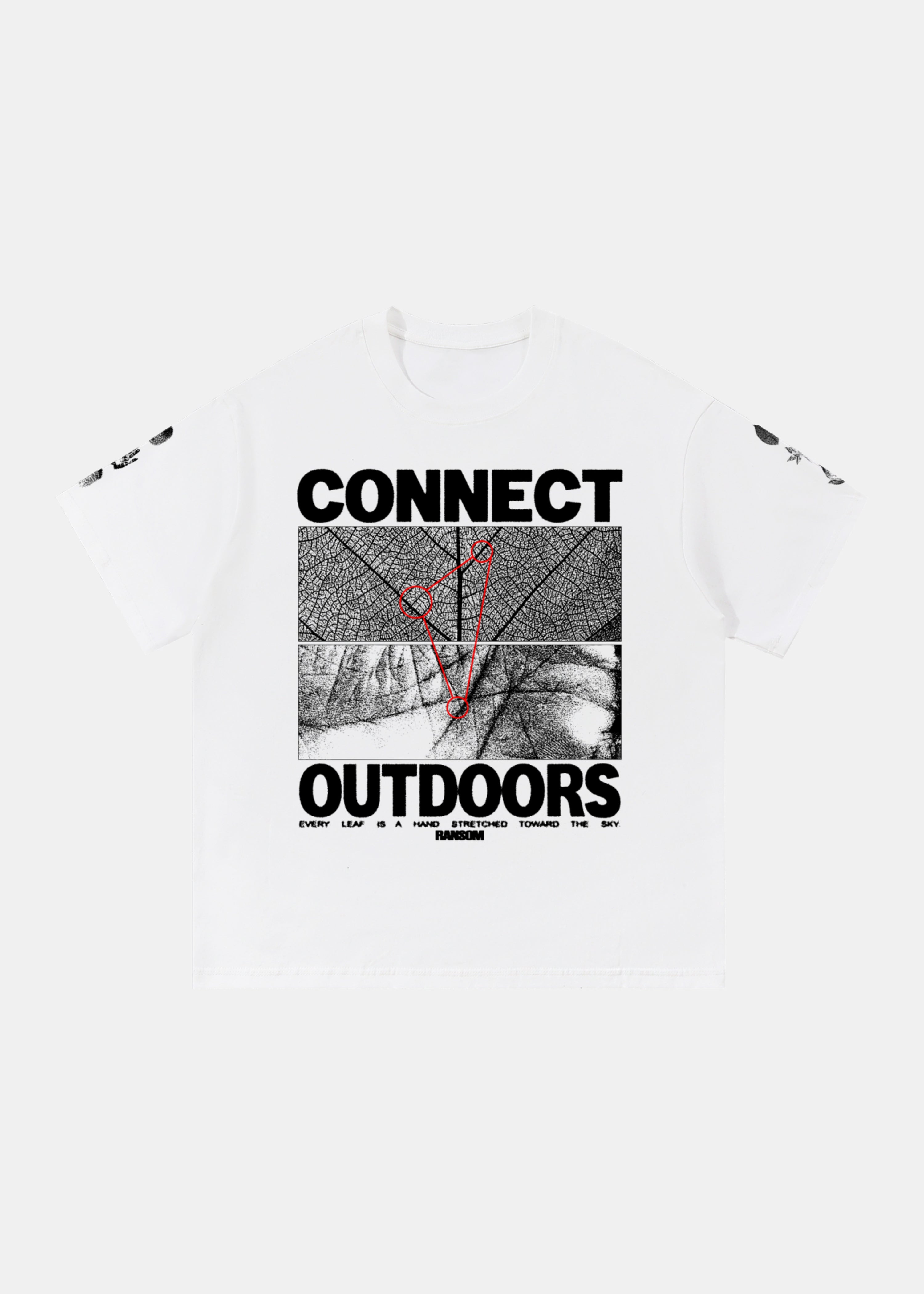 Connect Outdoors tee by Ransom Supply, front