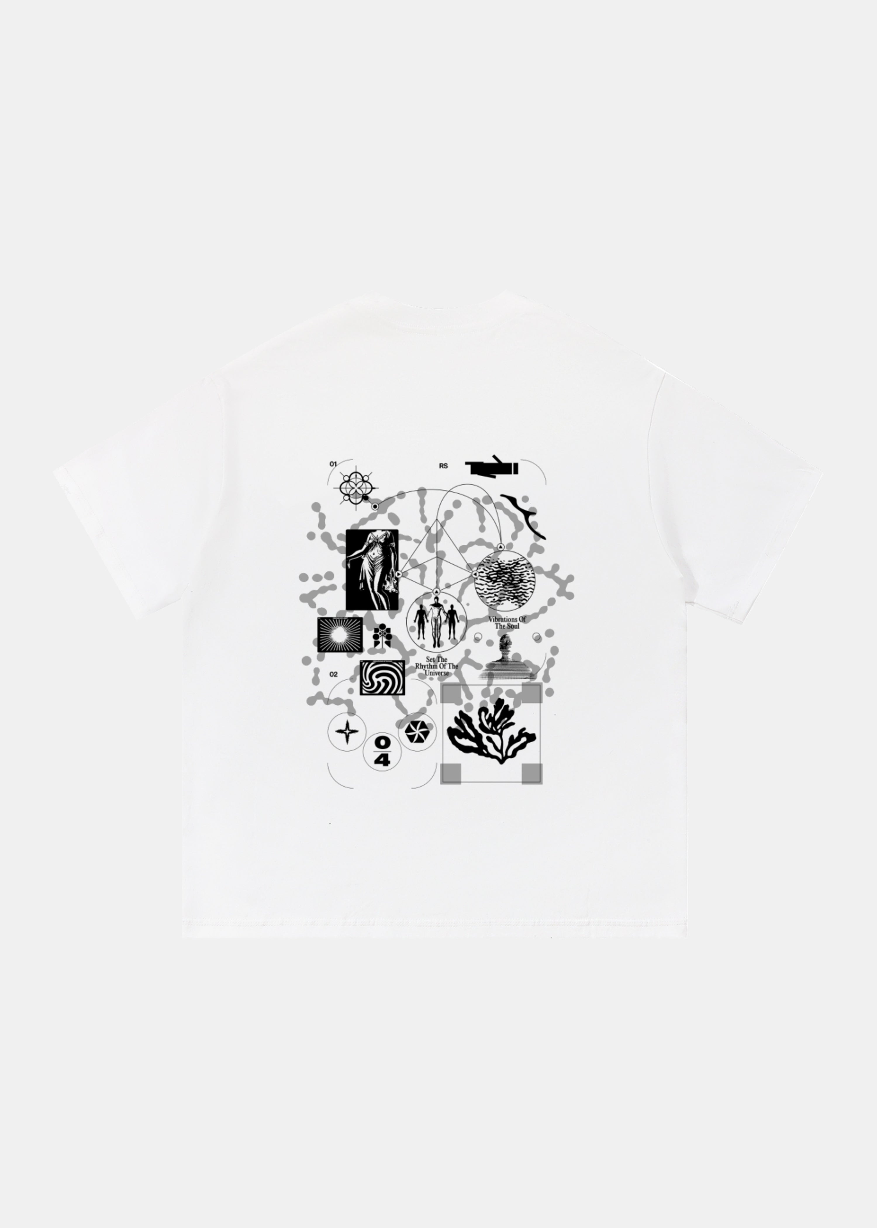 KRMM tee by Ransom Supply, back
