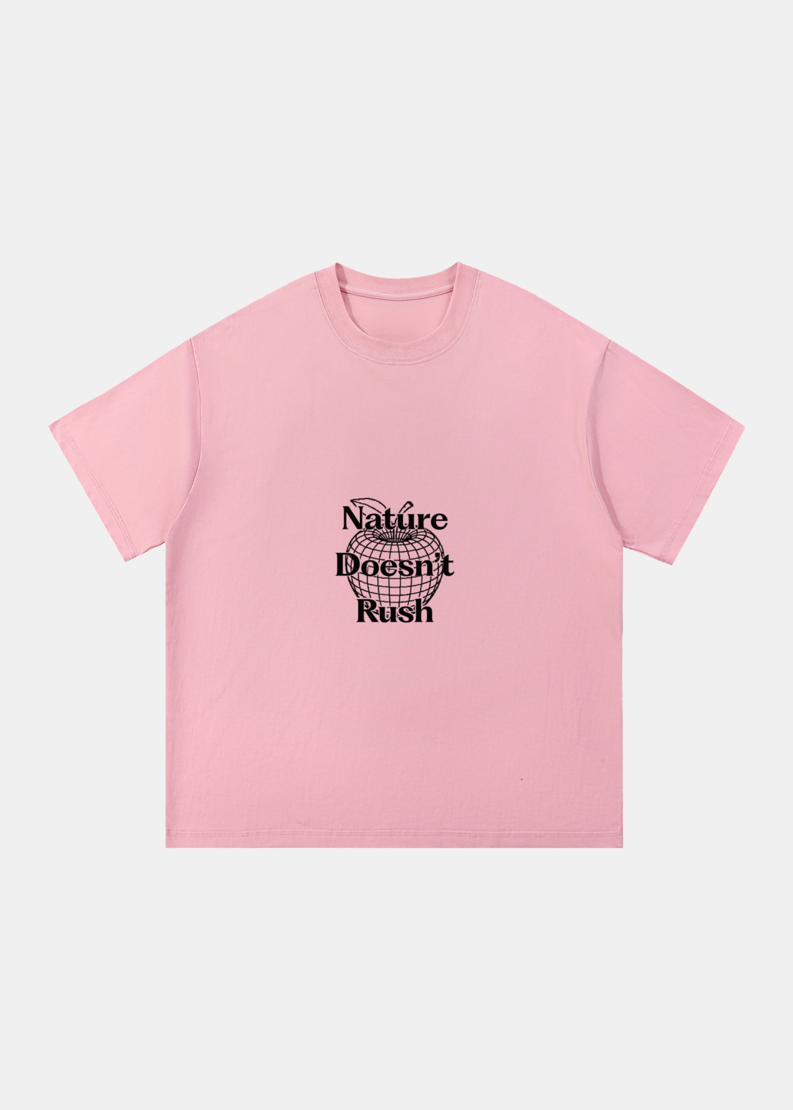 Nature Doesn't Rush short sleeve tee by Ransom Supply, front